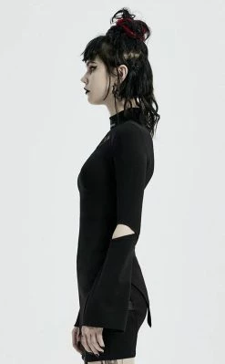 Punk Rave A La Morte Mesh Yoke Top 12 Punk Rave A La Morte Mesh Yoke Top