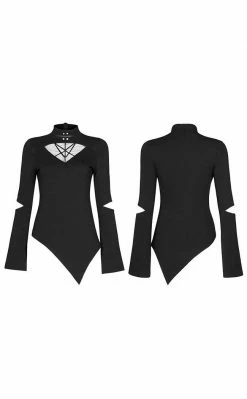 Punk Rave A La Morte Mesh Yoke Top 15 Punk Rave A La Morte Mesh Yoke Top