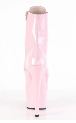 Pleaser Pole Shoes ADORE-1020 Baby Pink Ankle Boots