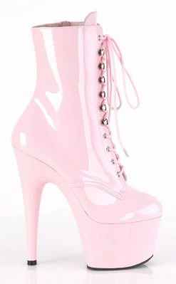 Pleaser Pole Shoes ADORE-1020 Baby Pink Ankle Boots