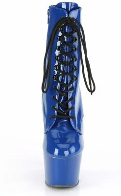 Pleaser Pole Shoes ADORE-1020 Royal Blue Ankle Boots