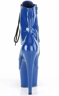 Pleaser Pole Shoes ADORE-1020 Royal Blue Ankle Boots