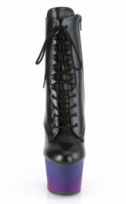 Pleaser ADORE-1020BP Matte Ombre Platform Ankle Boots