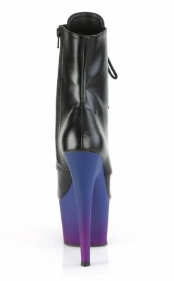 Pleaser ADORE-1020BP Matte Ombre Platform Ankle Boots
