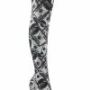 Pleaser ADORE-3000DP Money Print Thigh High Boots Pole Shoes 2 Pleaser ADORE-3000DP Money Print Thigh High Boots Pole Shoes
