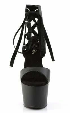 Pleaser ADORE-700-14 Black Matte Heels