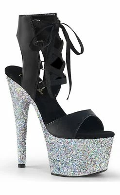 Pleaser ADORE-700-14LG Silver Heels