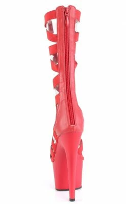 Pleaser ADORE-700-48 Red Matte Sandals Pole Shoes