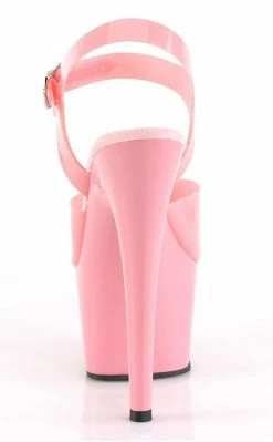 Pleaser ADORE-708N Baby Pink Jelly-Like Heels