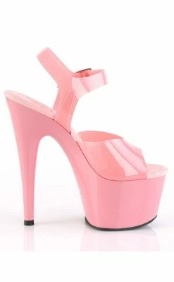 Pleaser ADORE-708N Baby Pink Jelly-Like Heels