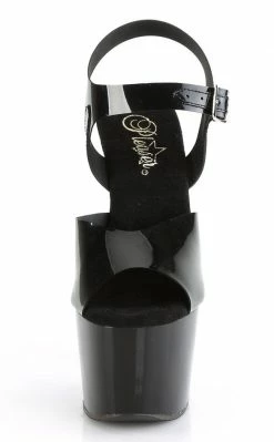 Pleaser ADORE-708N Black Jelly-Like Heels