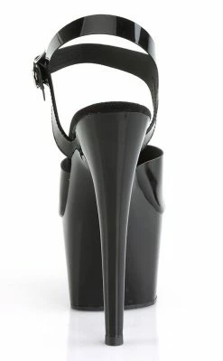 Pleaser ADORE-708N Black Jelly-Like Heels