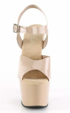 Pleaser ADORE-708N Cream Jelly-Like Heels