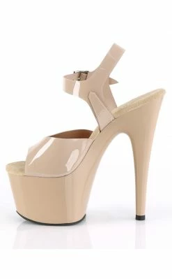 Pleaser ADORE-708N Cream Jelly-Like Heels