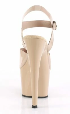 Pleaser ADORE-708N Cream Jelly-Like Heels