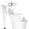 Pleaser Pole Shoes ADORE-708N White Jelly-Like Heels