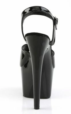 Pleaser Pole Shoes ADORE-709 Black Patent Heels (Au Stock)