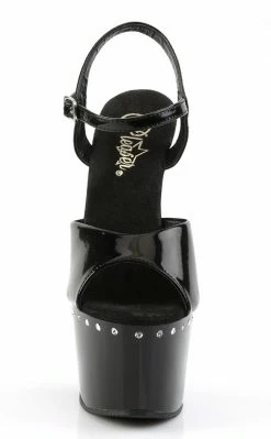 Pleaser Pole Shoes ADORE-709LS Black Heels