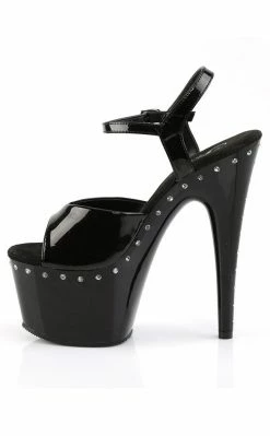 Pleaser Pole Shoes ADORE-709LS Black Heels