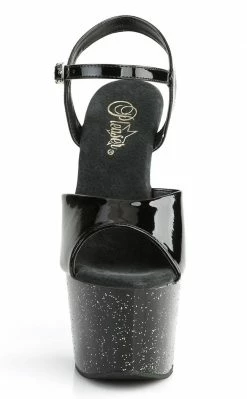 Pleaser ADORE-709MG Black Heels