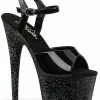 Pleaser ADORE-709MG Black Heels