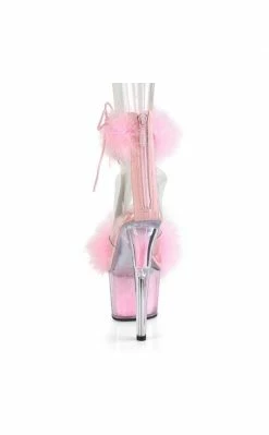 Pleaser Pole Shoes ADORE-724F Pink Fur Heels