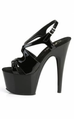 Pleaser ADORE-730 Black Heels