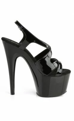 Pleaser ADORE-730 Black Heels