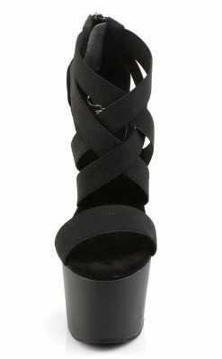 Pleaser ADORE-769 Black Matte Heels