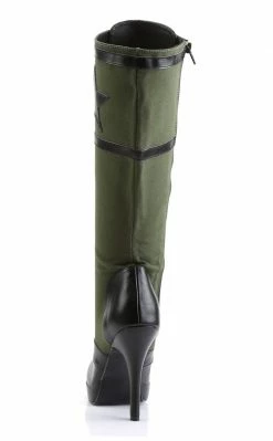 Funtasma ARENA-2022 Blk Pu-Army Green Canvas Boots