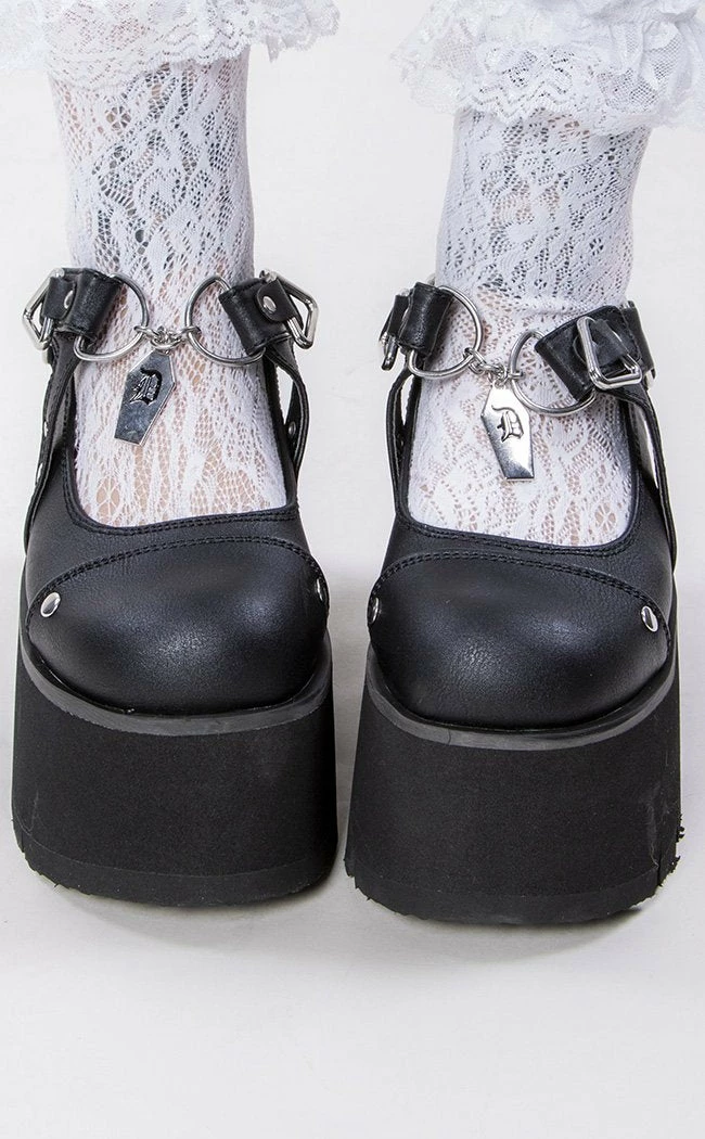 Demonia ASHES-33 Black Platform Mary Janes (Au Stock) 4 Demonia ASHES-33 Black Platform Mary Janes (Au Stock)