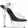 Pleaser ASPIRE-608 Clear Heels