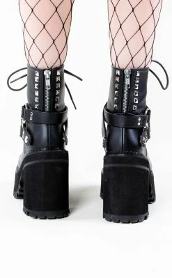 Demonia ASSAULT-101 Black Combat Boots (Au Stock) Shoes