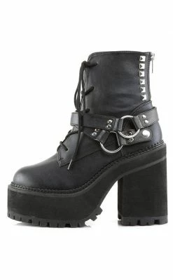 Demonia ASSAULT-101 Black Combat Boots (Au Stock) Shoes