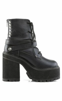 Demonia ASSAULT-101 Black Combat Boots