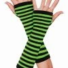 Music Legs Acidic Striped Arm Warmers Accessories 1 Music Legs Acidic Striped Arm Warmers Accessories