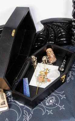 The Haunted Mansion Aeternal Coffin Shadow Box Accessories