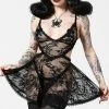 Killstar Afterlife Lace Nightdress Clothing