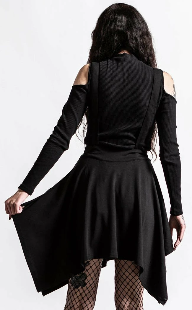 Killstar Clothing Aggie Suspender Skirt 4 Killstar Clothing Aggie Suspender Skirt