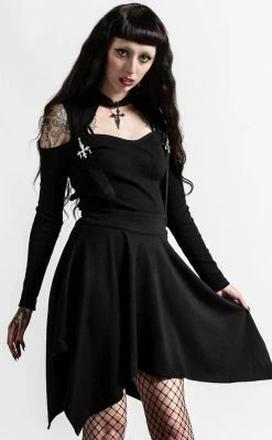 Killstar Clothing Aggie Suspender Skirt 12 Killstar Clothing Aggie Suspender Skirt