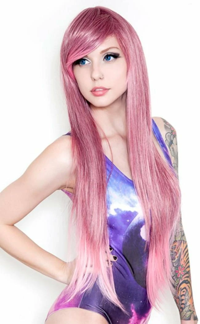 Rockstar Wigs Beauty Alexa Ombre Rose Fade Long Wig 3 Rockstar Wigs Beauty Alexa Ombre Rose Fade Long Wig