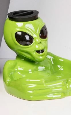 420 Alien Stash Jar & Ashtray