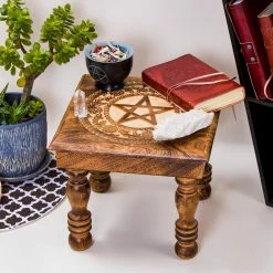 TB Altar Table | Square Pentagram Home & Gifts 11 TB Altar Table | Square Pentagram Home & Gifts