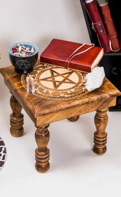 TB Altar Table | Square Pentagram Home & Gifts