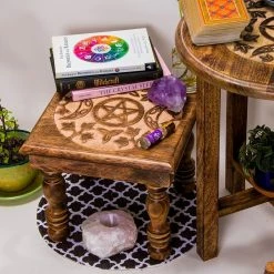 TB Altar Table Square Triple Moon Witchcraft