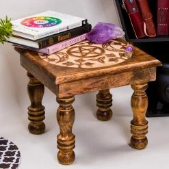 TB Altar Table Square Triple Moon Witchcraft