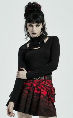 Punk Rave Amara Cutout Top Clothing