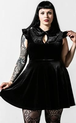 Killstar Clothing Amaymon Collar Dress