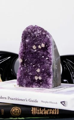 Crystals Witchcraft Amethyst Clusters With Polished Base