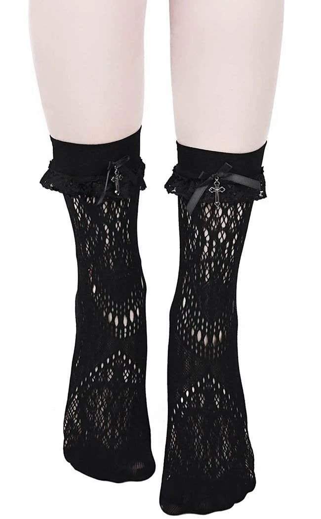 Killstar Amora Ankle Socks Clothing 6 Killstar Amora Ankle Socks Clothing